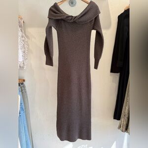 ASTR - Midi sweater dress